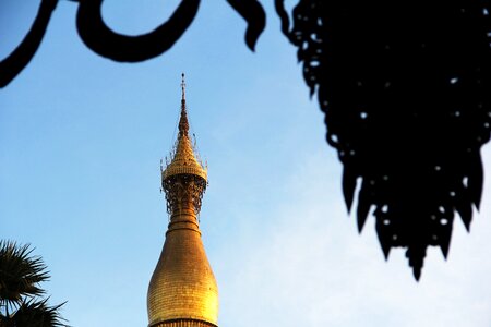 Buddha temple gold