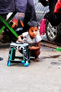 Child clean play
