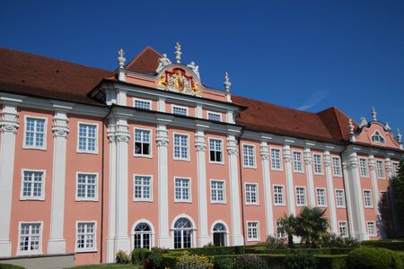 Meersburg new castle lake constance