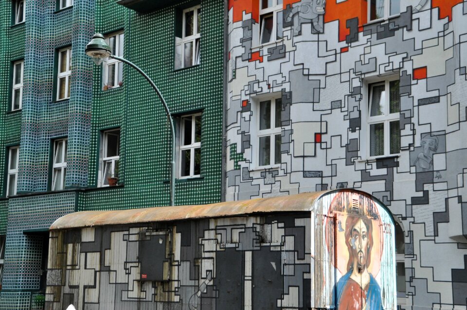 Street art graffiti art