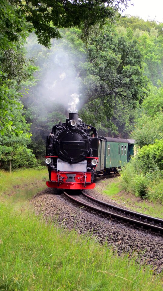 Rügen steam locomotive tourism