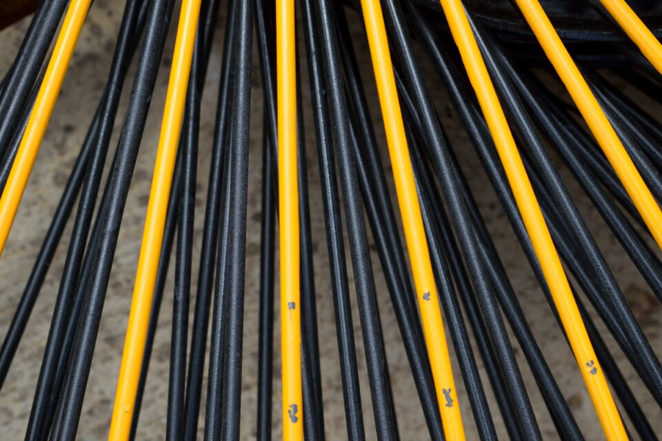 Texture yellow black