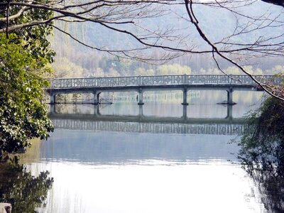 West lake bridge the scenery