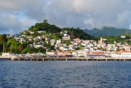 West indies sea landscape photo