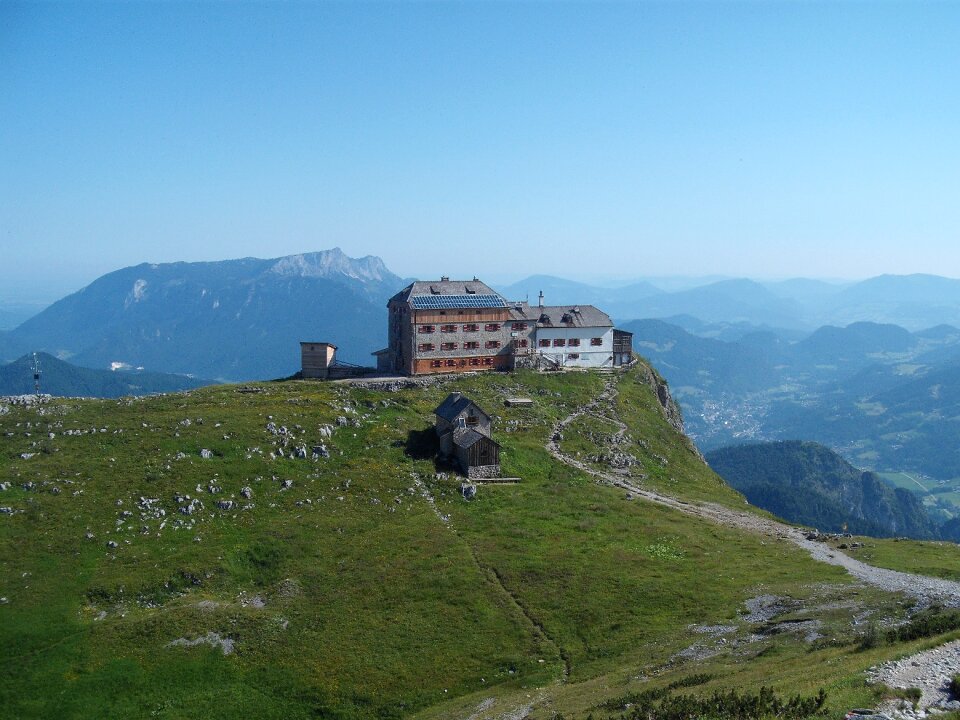 Alpine watzmann hut