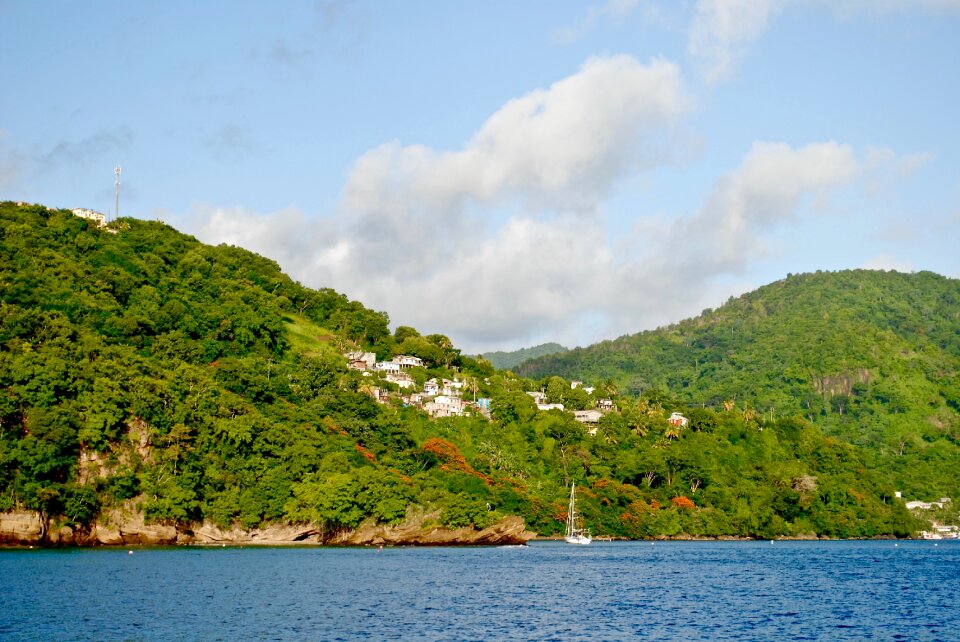 West indies sea landscape