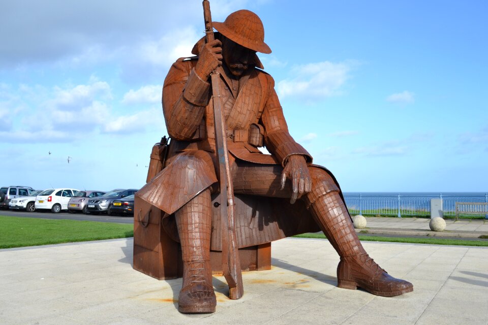 Landmark history soldier