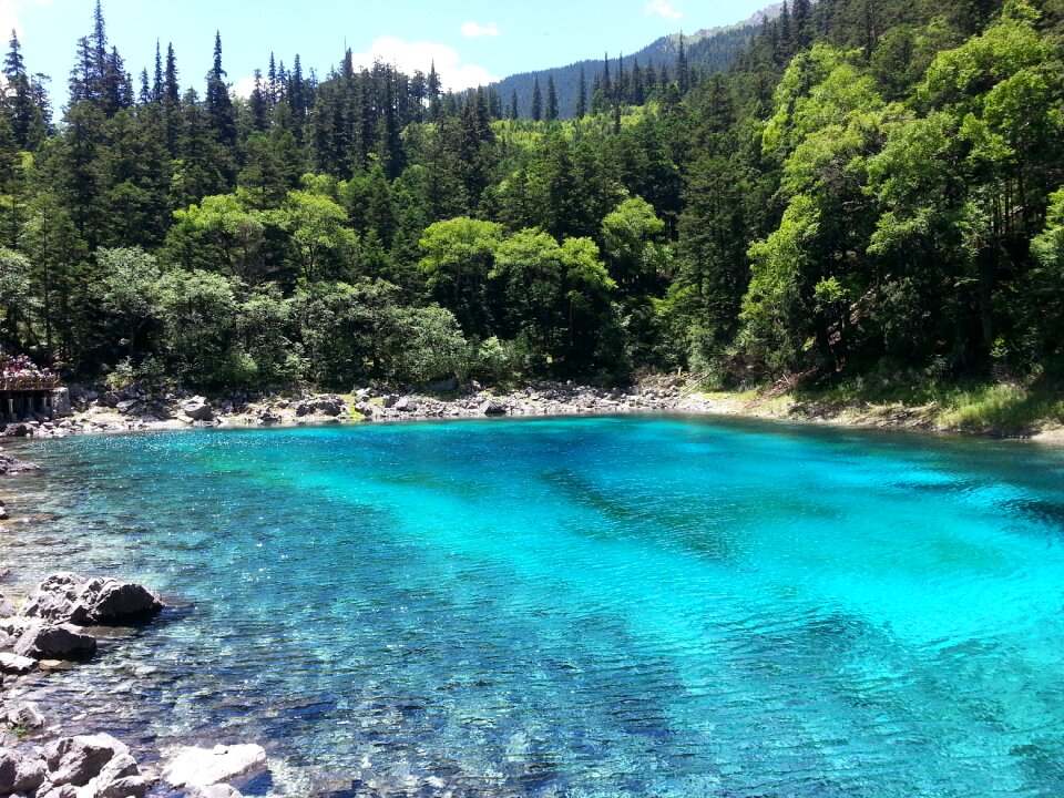 Pearl sea jiuzhaigou summer