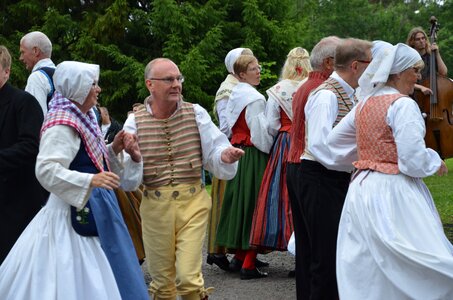 Folk dancing knätofs folk music photo