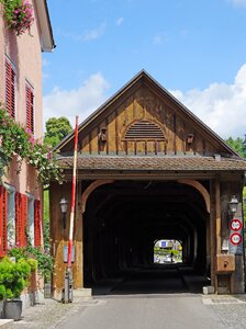 Holzjoche saddle roof rhine