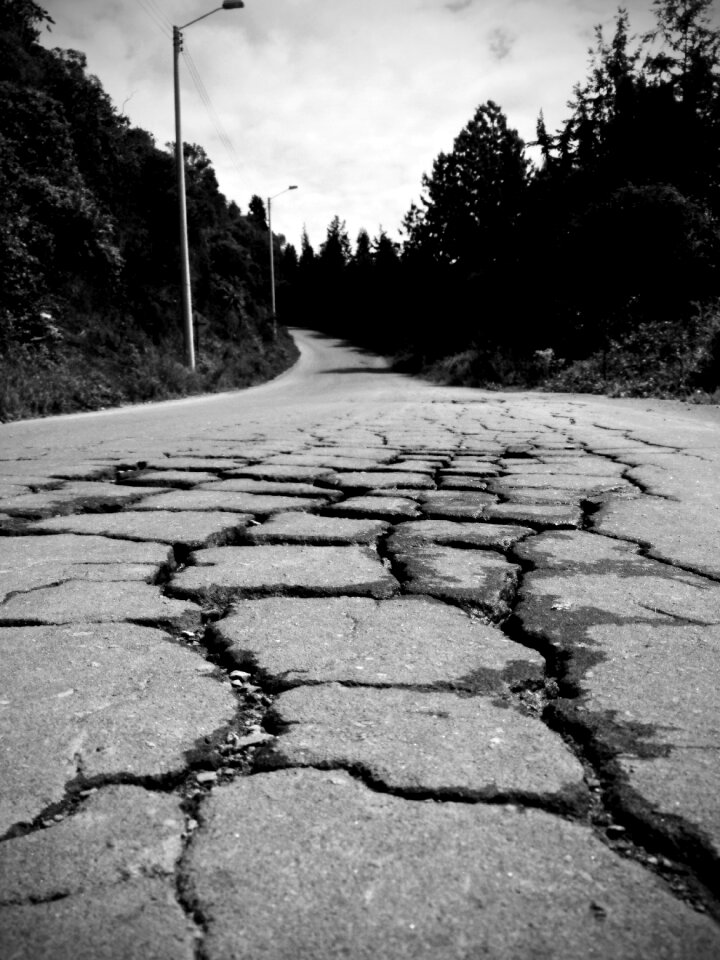 Outdoor drive crack