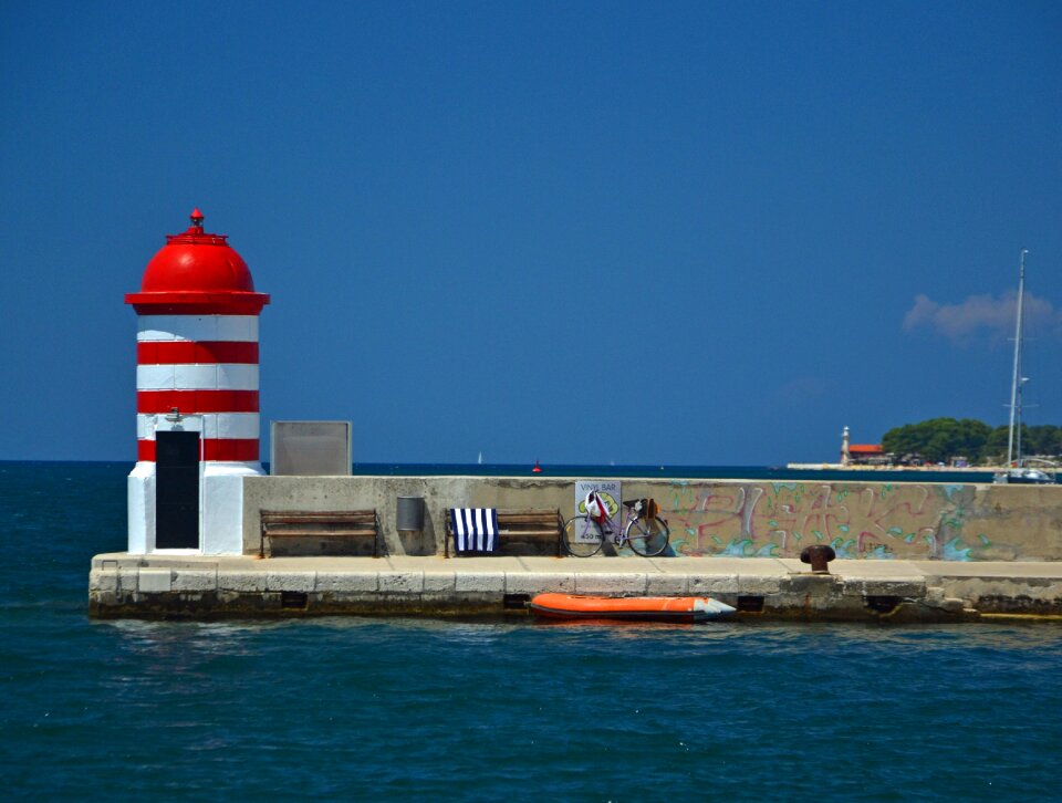 Port dalmatia sea photo