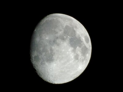 Starry sky photography chamber month