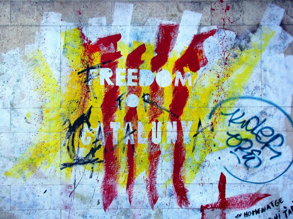 Wall catalonia spain