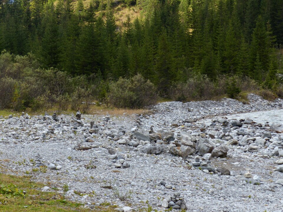 Natural water bach landscape