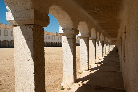 Monastery pilgrimage arcades