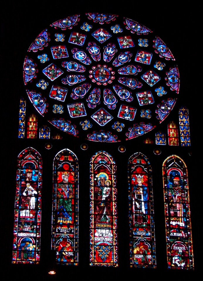 Stained church catholic