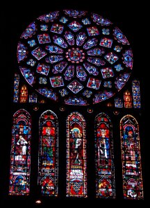 Stained church catholic