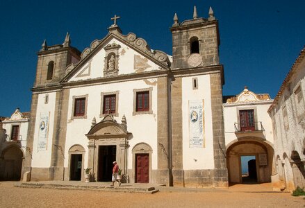 Church baroque facade photo