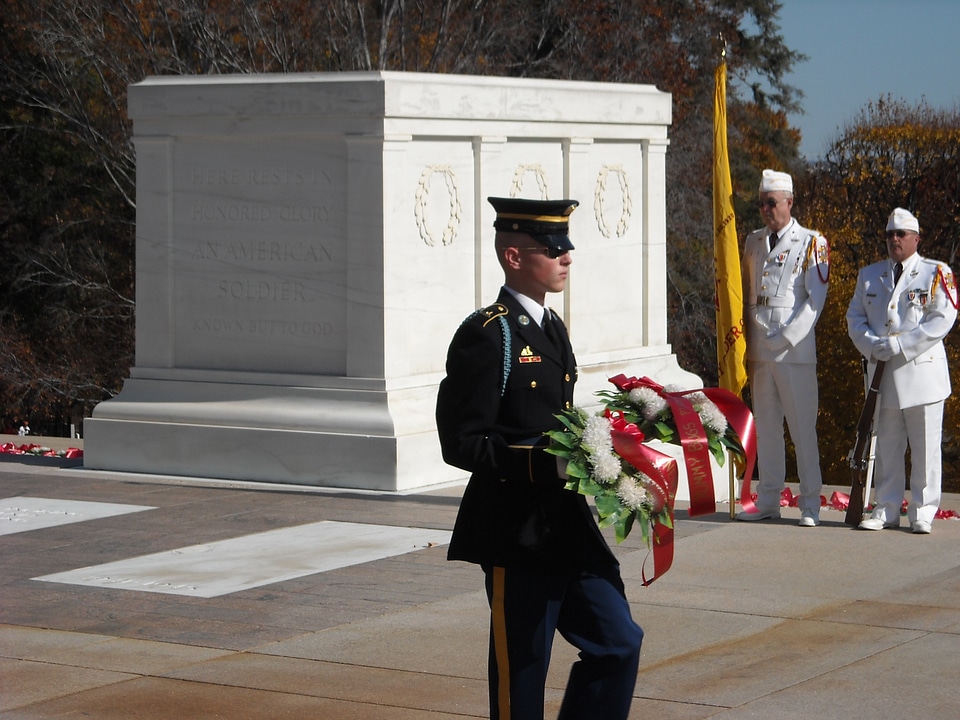 Washington dc tomb of the unknown soldier honor guard