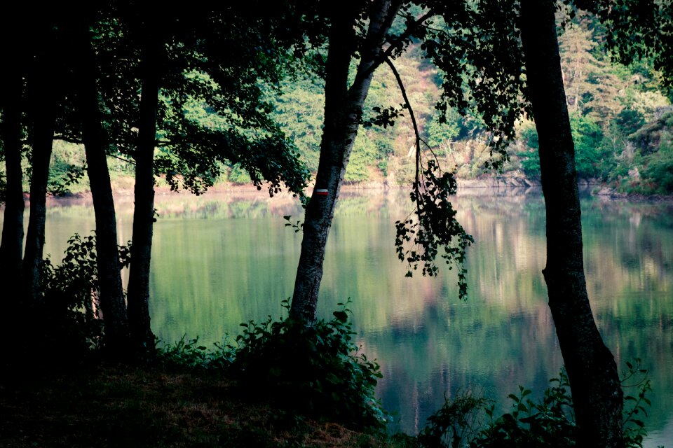 Idyllic hiking atmosphere
