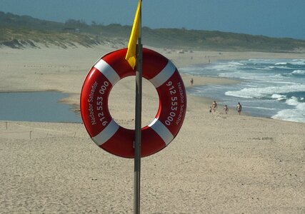 Rescue beach security