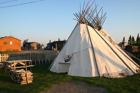 Tent aboriginal first nation photo