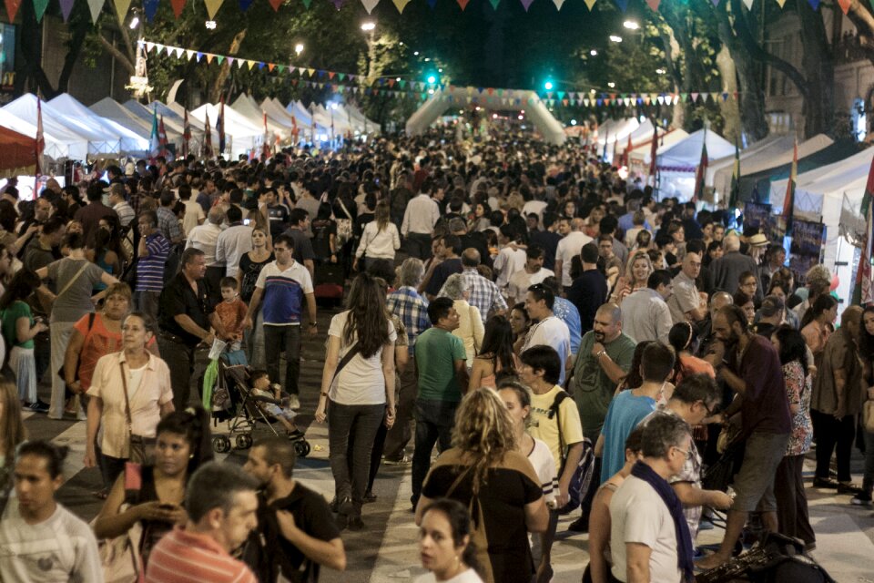 Festival gastronomy stands