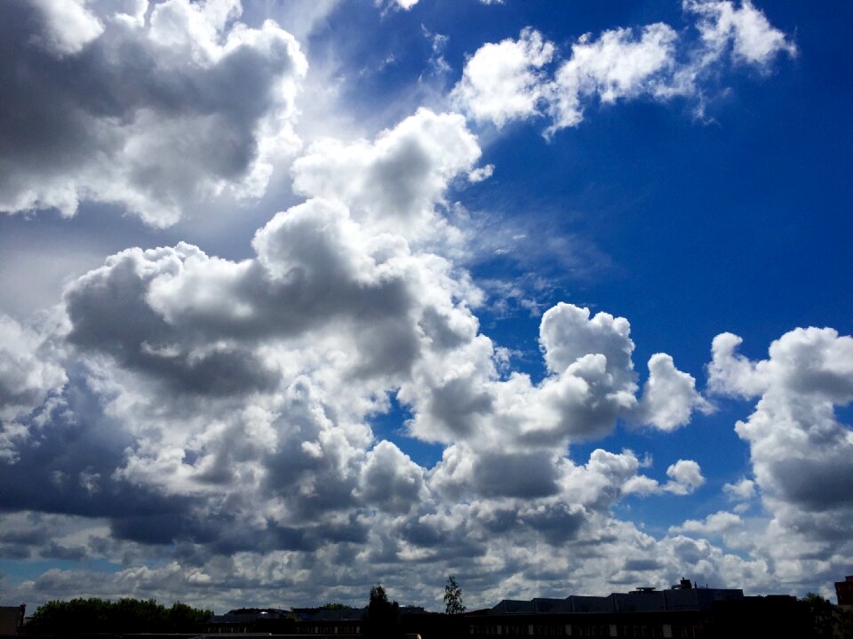 Clouds holland skies