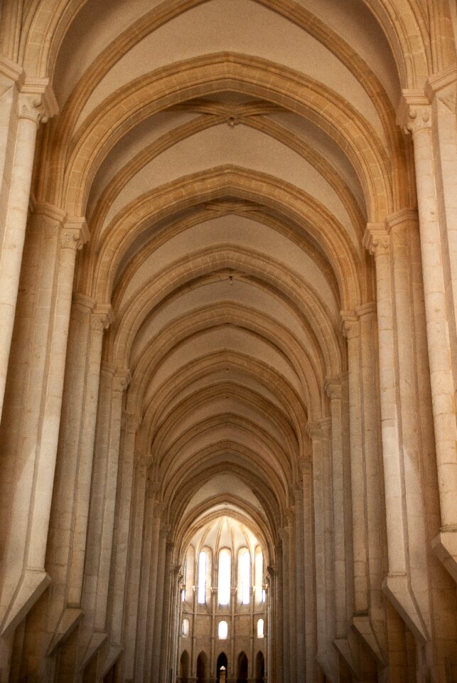 Pillars nave religious monument