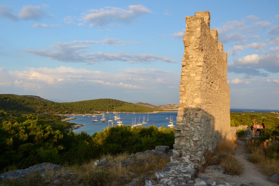 Dalmatia byzantine fortress ruin