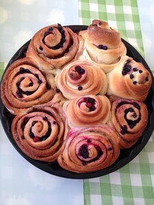 Baking food berry