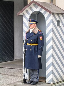 Soldier prague palace