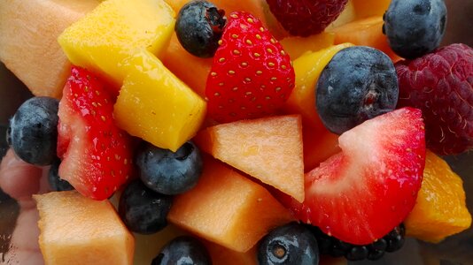 Vitamins food raspberries