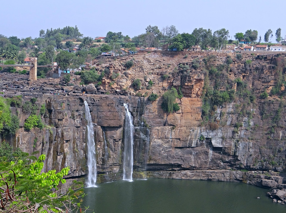 River gokak falls landscape