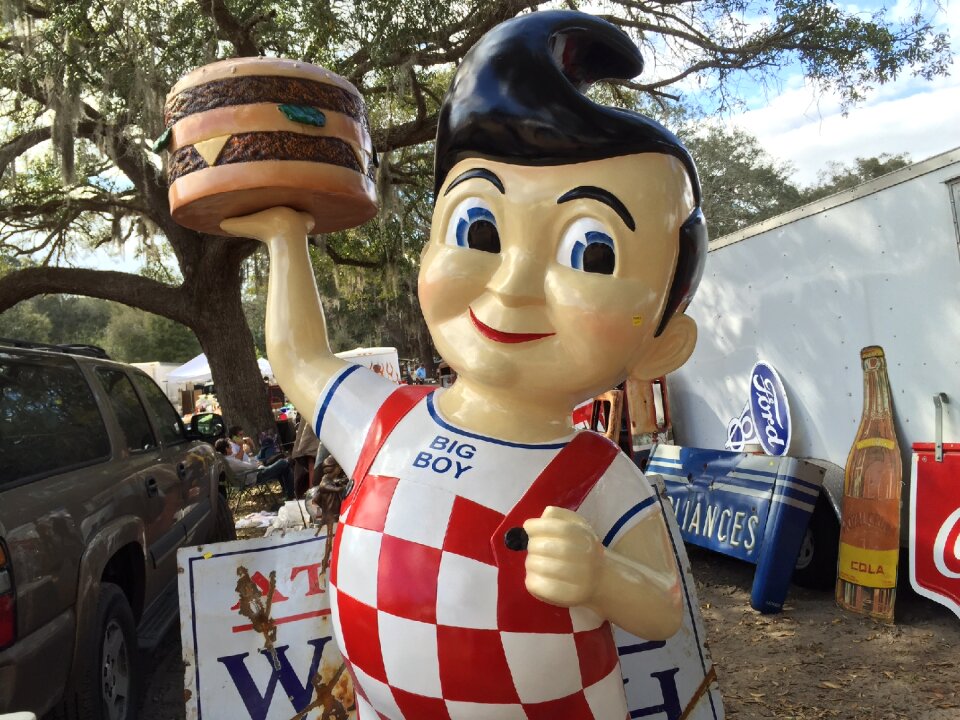 Burger figur plastic