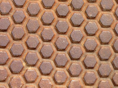 Pattern form rusted