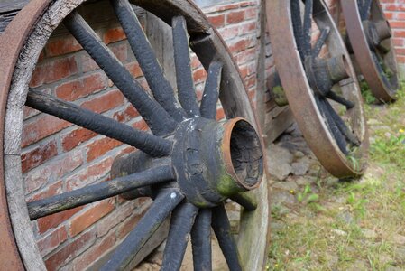 Spokes wagon wheel museum photo