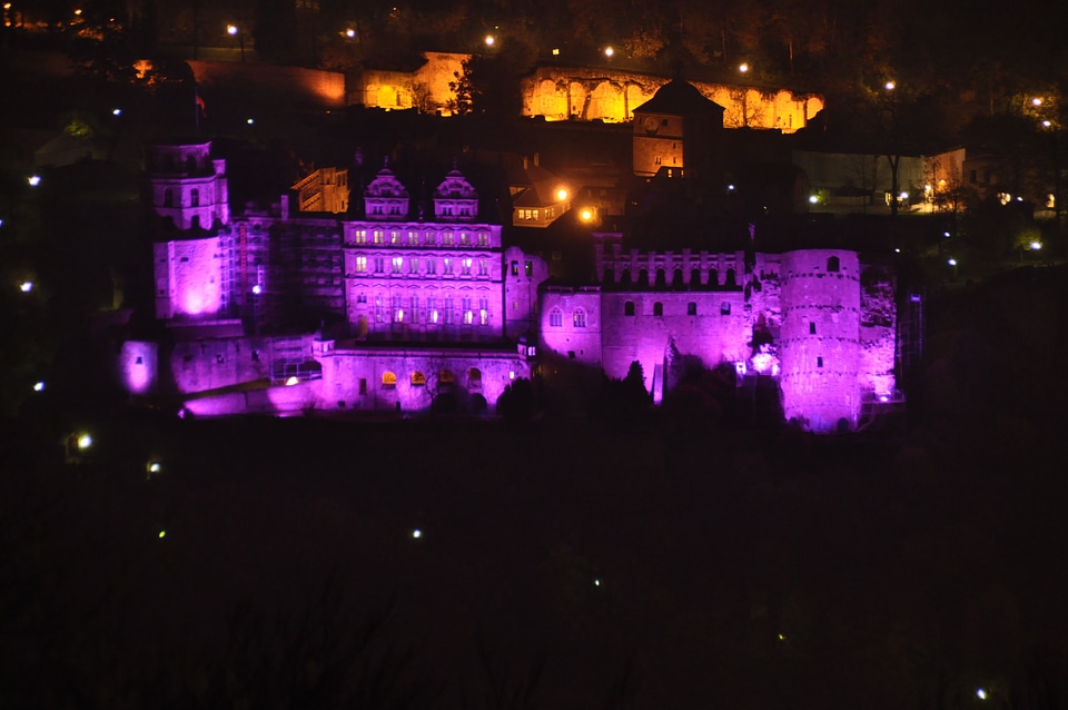 Purple lighting weltfrühchentag 2013 purple