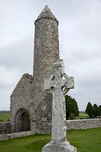 Grave celtic cross cemetery