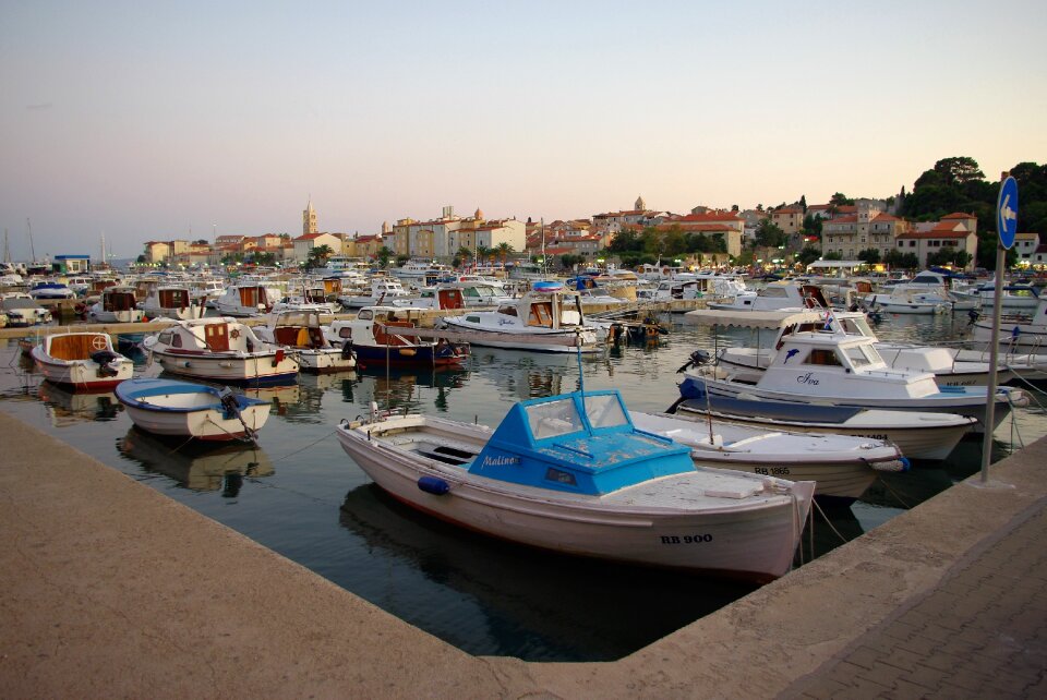 Port boat mediterranean