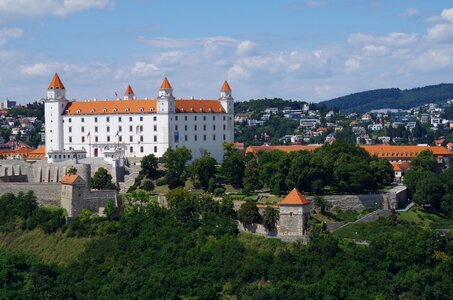 Bratislava slovakia castle photo