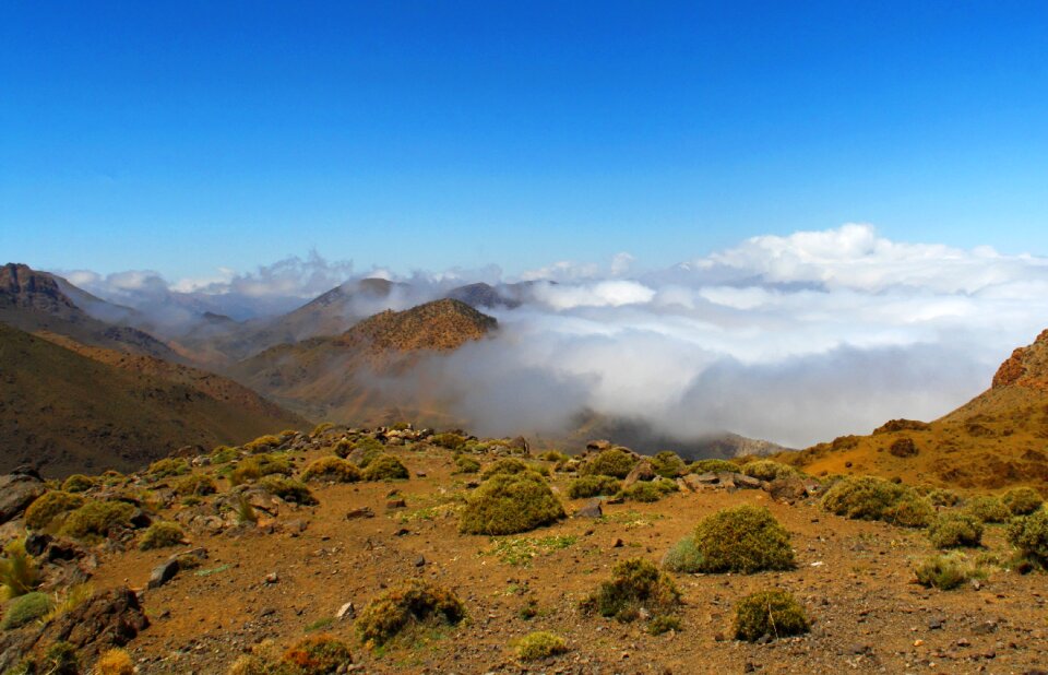 Landscape clouds africa