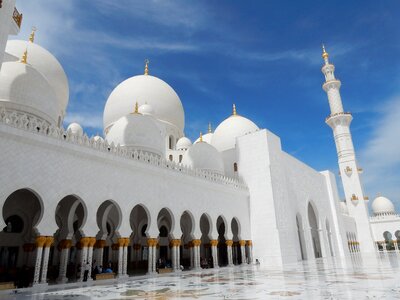 Architecture islam u a e photo