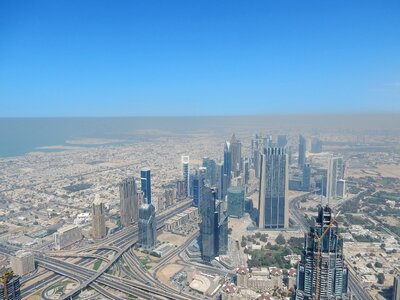 City arabic views of dubai photo