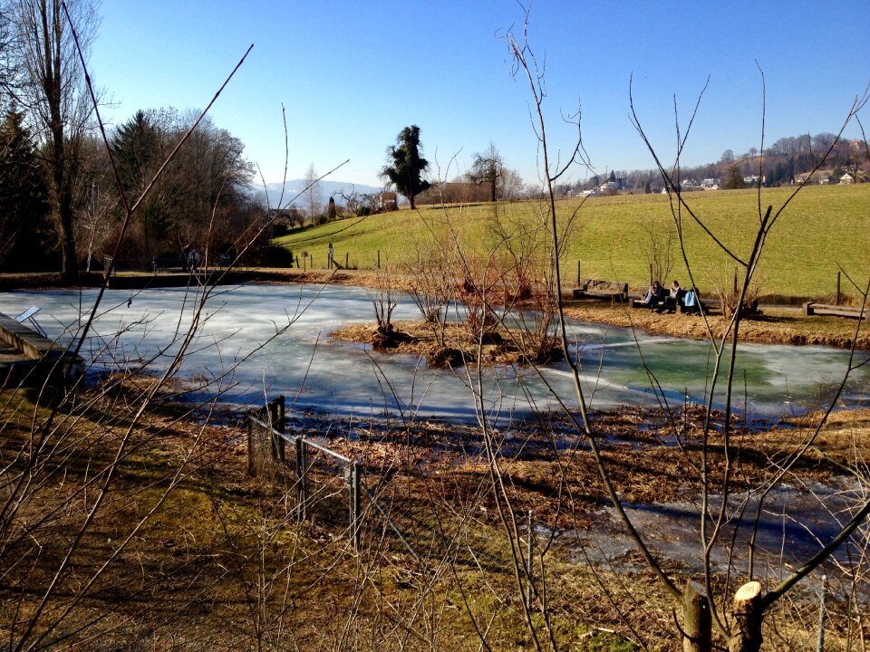 Uetikon am see switzerland cold