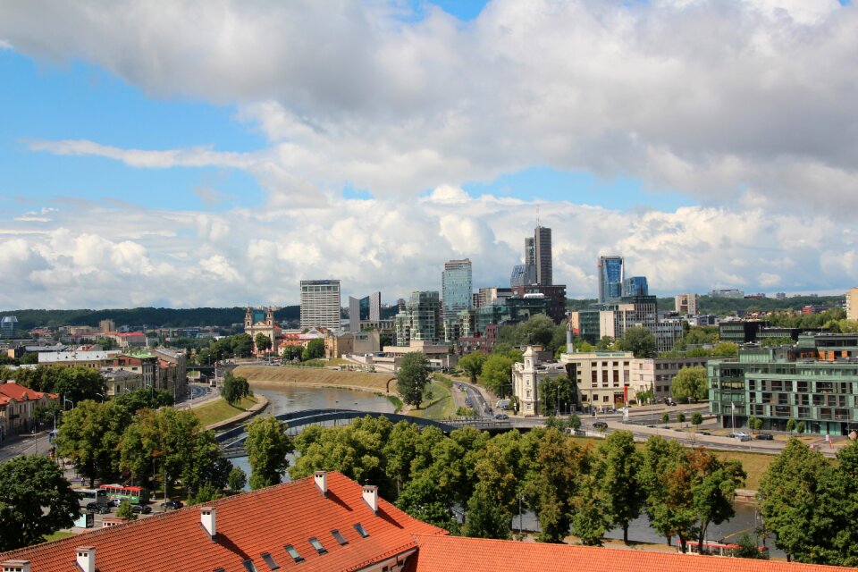 City overview urban landscape