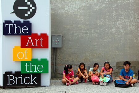 Lego art children legomesse