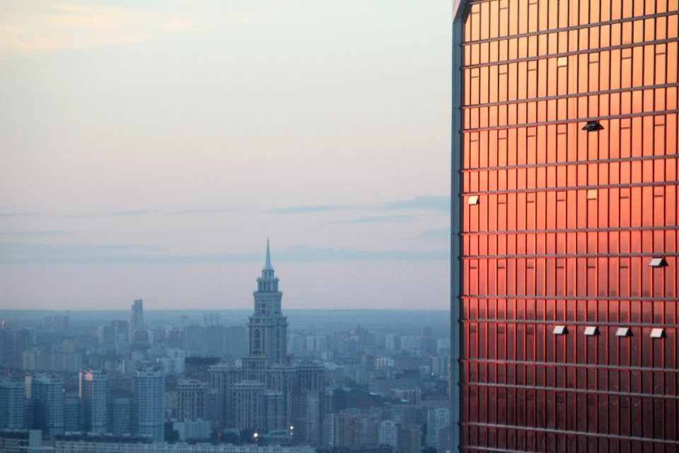 New city skyscraper mood