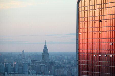 New city skyscraper mood